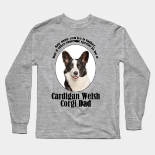 Corgi Dad Long Sleeve T-Shirt